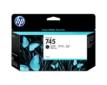 HP 745 130-ml Matte Black DesignJet Ink Cartridge