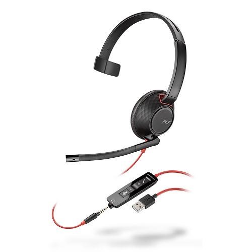 Poly Blackwire 5210 Monaural USB-A Headset