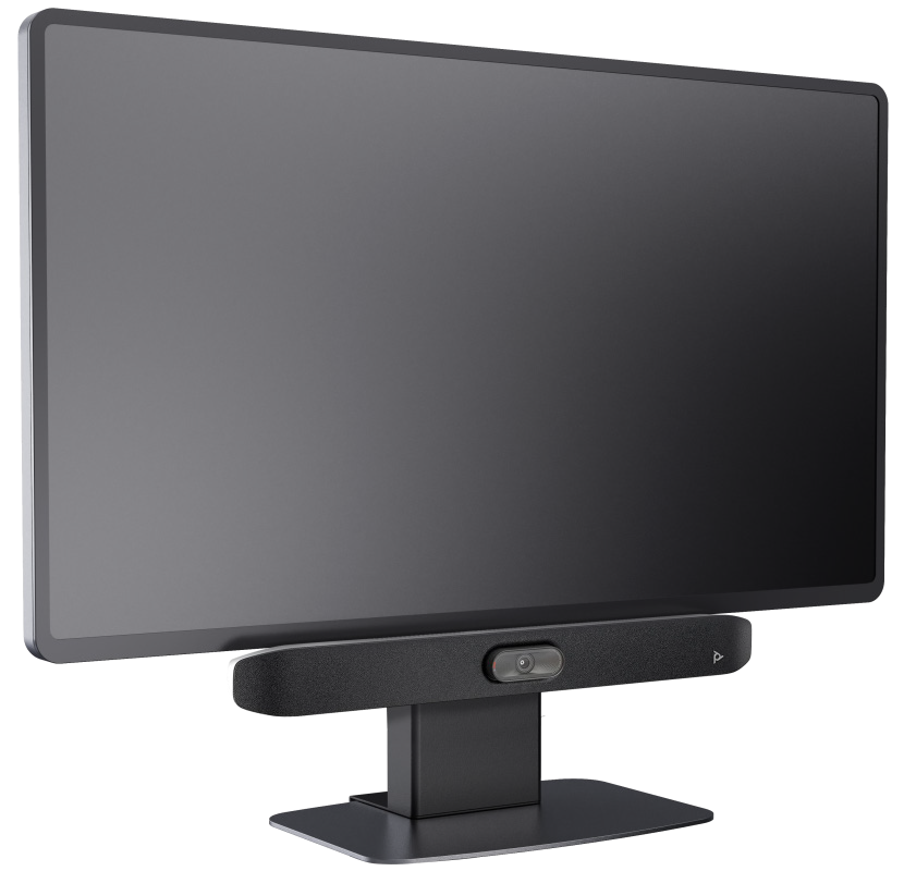 Poly X32 Avb Express Room Bund Lg 55" 4K Ips + Poly TC10 Touc Black Flat Panel Desk Stand Ki