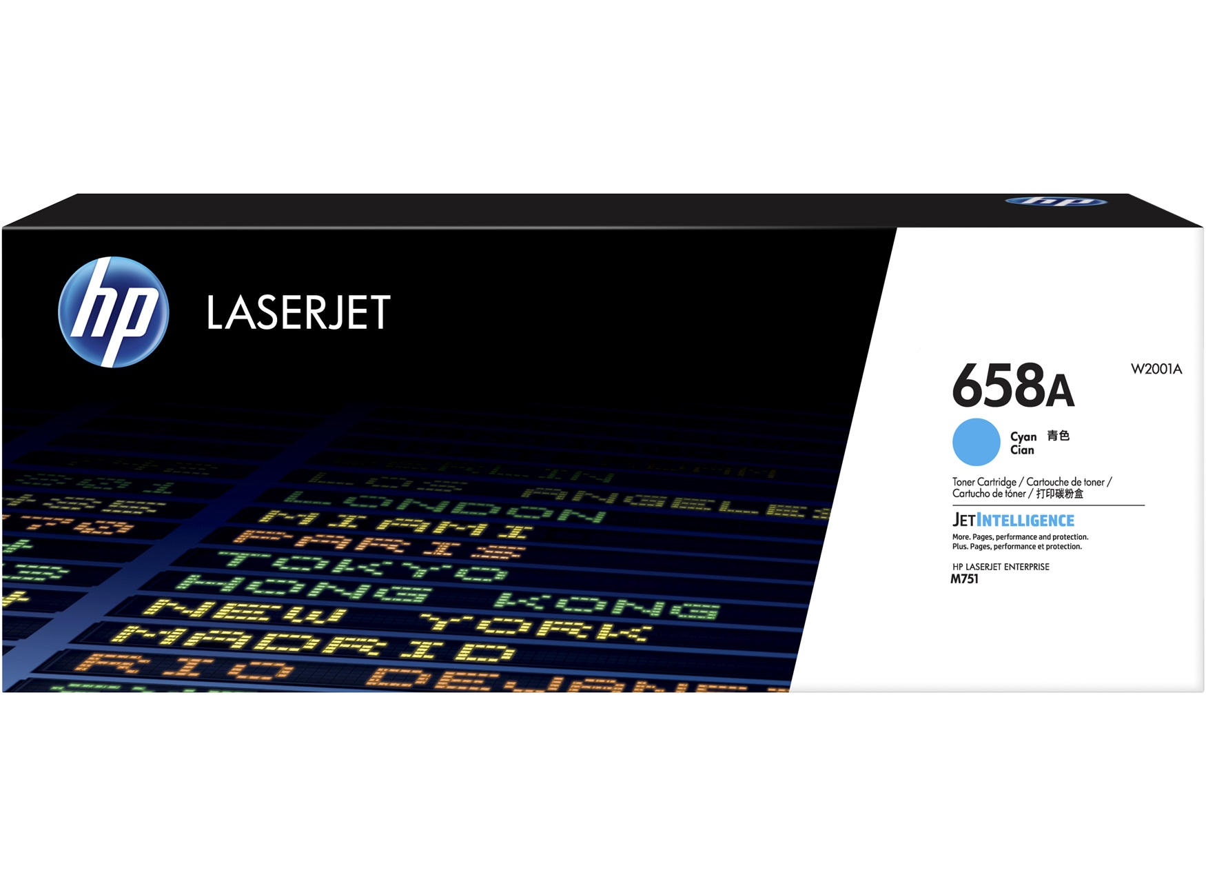 Hp 658A Cyan Laserjet Toner Cartridge 6K