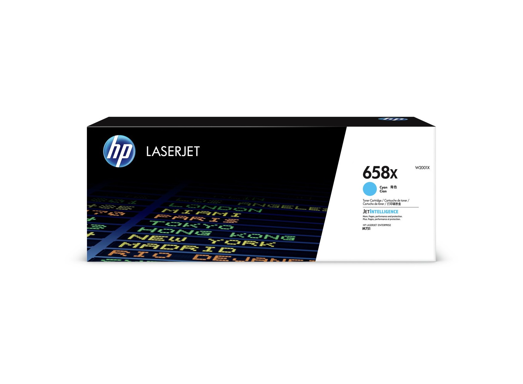 Hp 658X Cyan Laserjet Toner Cartridge 28K
