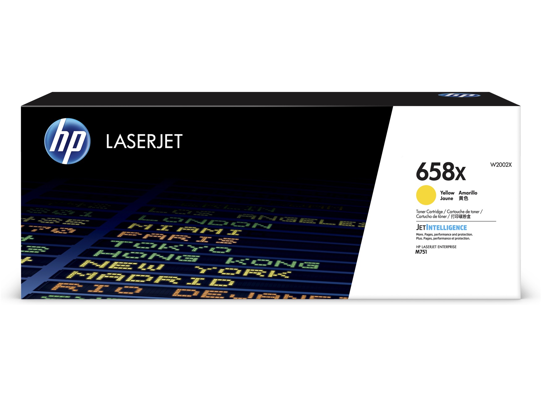 Hp 658X Yellow Laserjet Toner Cartridge 28K