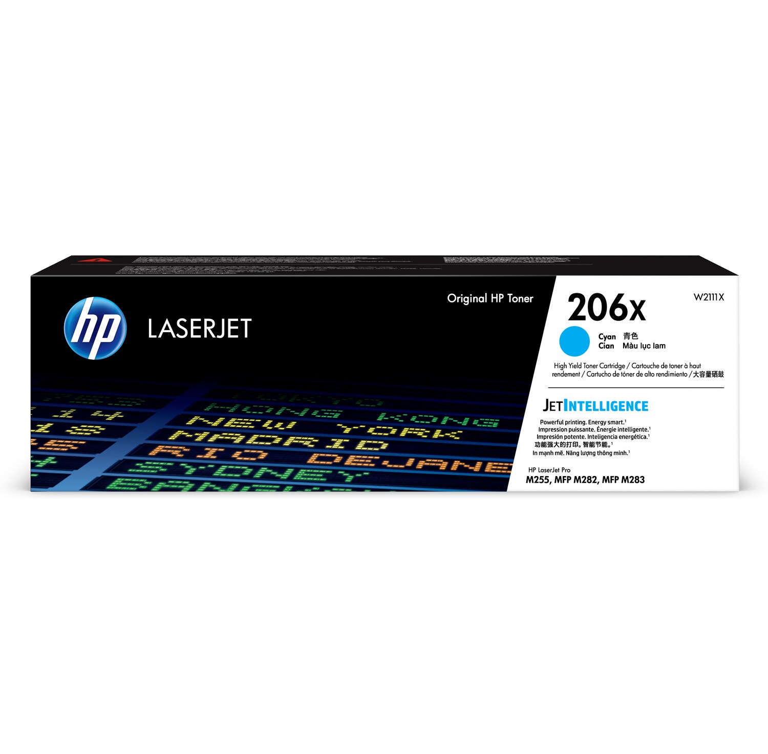 Hp 206X Cyan Laserjet Toner Cartridge 2450 Pages