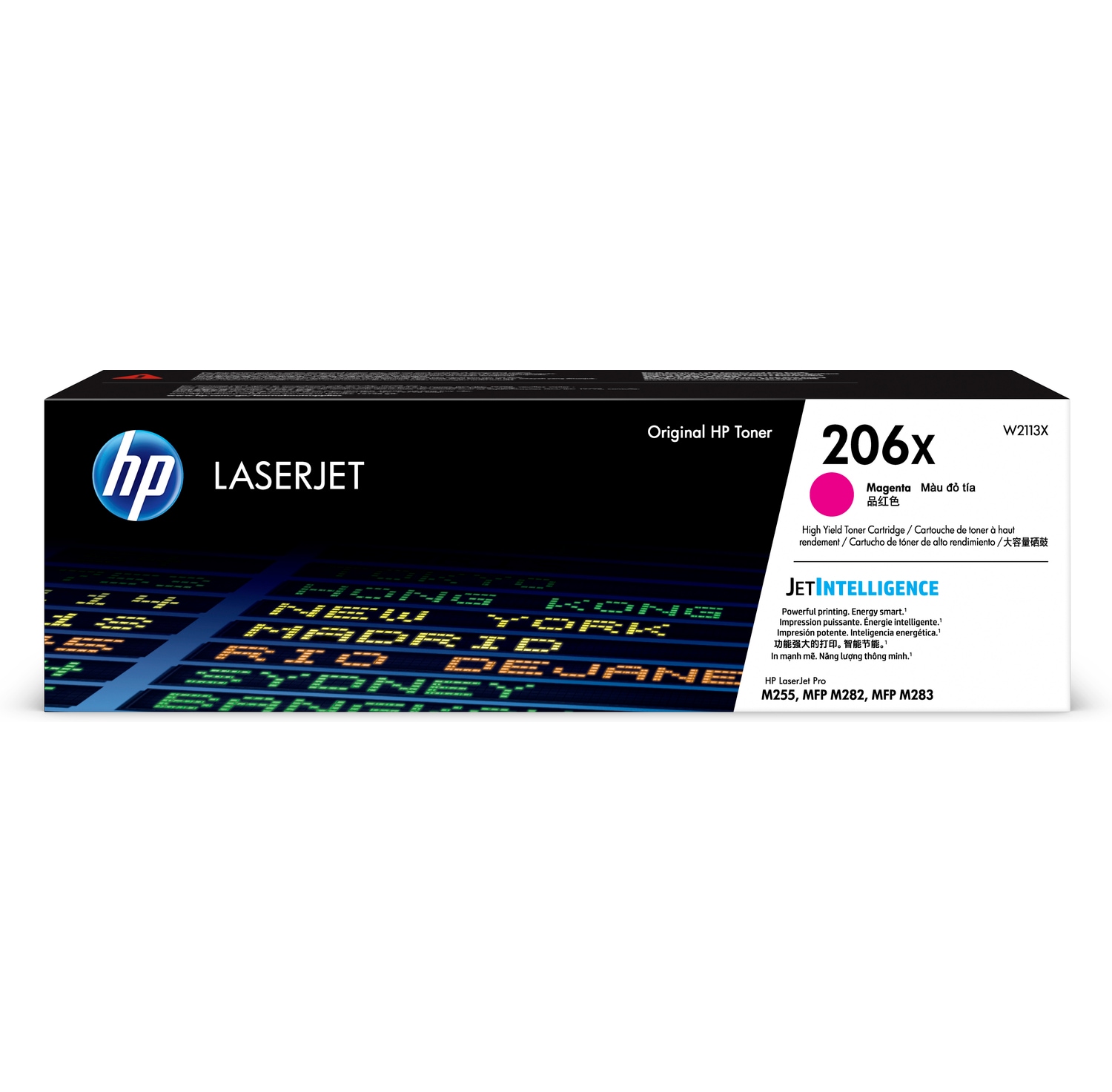 Hp 206X Magenta Laserjet Toner Cartridge 2450 Pages