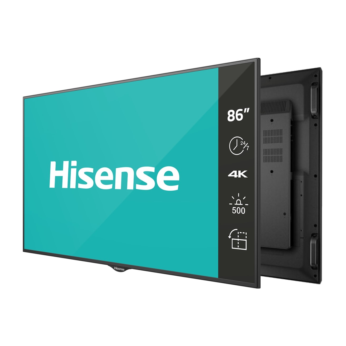 Hisense 86BM66AE 86" UHD Digital Signage 500NIT 24 X 7