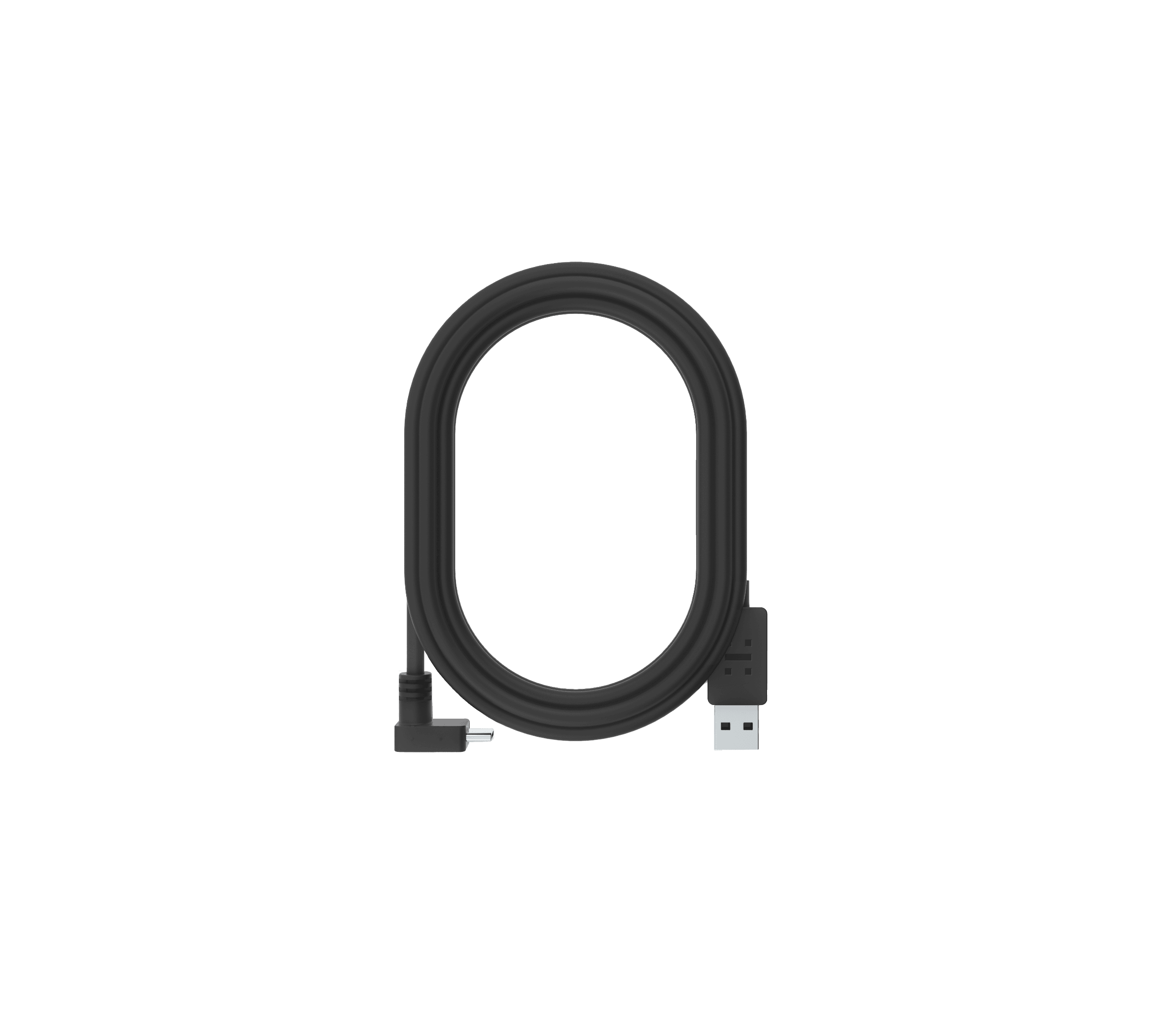 USB 3 Type Angled C to A Cable 2.0M