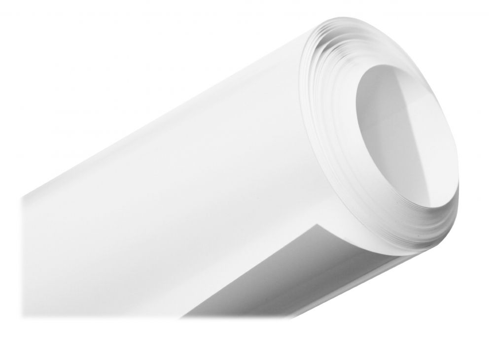 INSTA-DE2 Whiteboard Material Roll - Matt Finish 1.1 Gain Self Adhesive