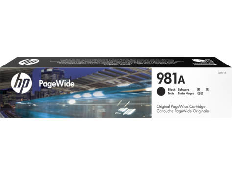 Hp 981A Black Original Page Wide Crtg 6K