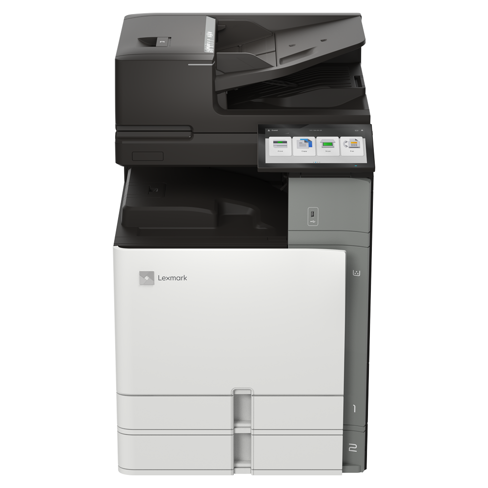 Lexmark CX833SE 55PPM A3 Colour MFP - Print Copy Scan Internet Fax 10" Tscrn 1YR Os Wty