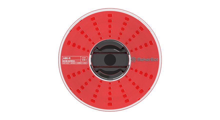 MakerBot 1.75mm METHOD X ABS-R Filament (Red 0.65kg)