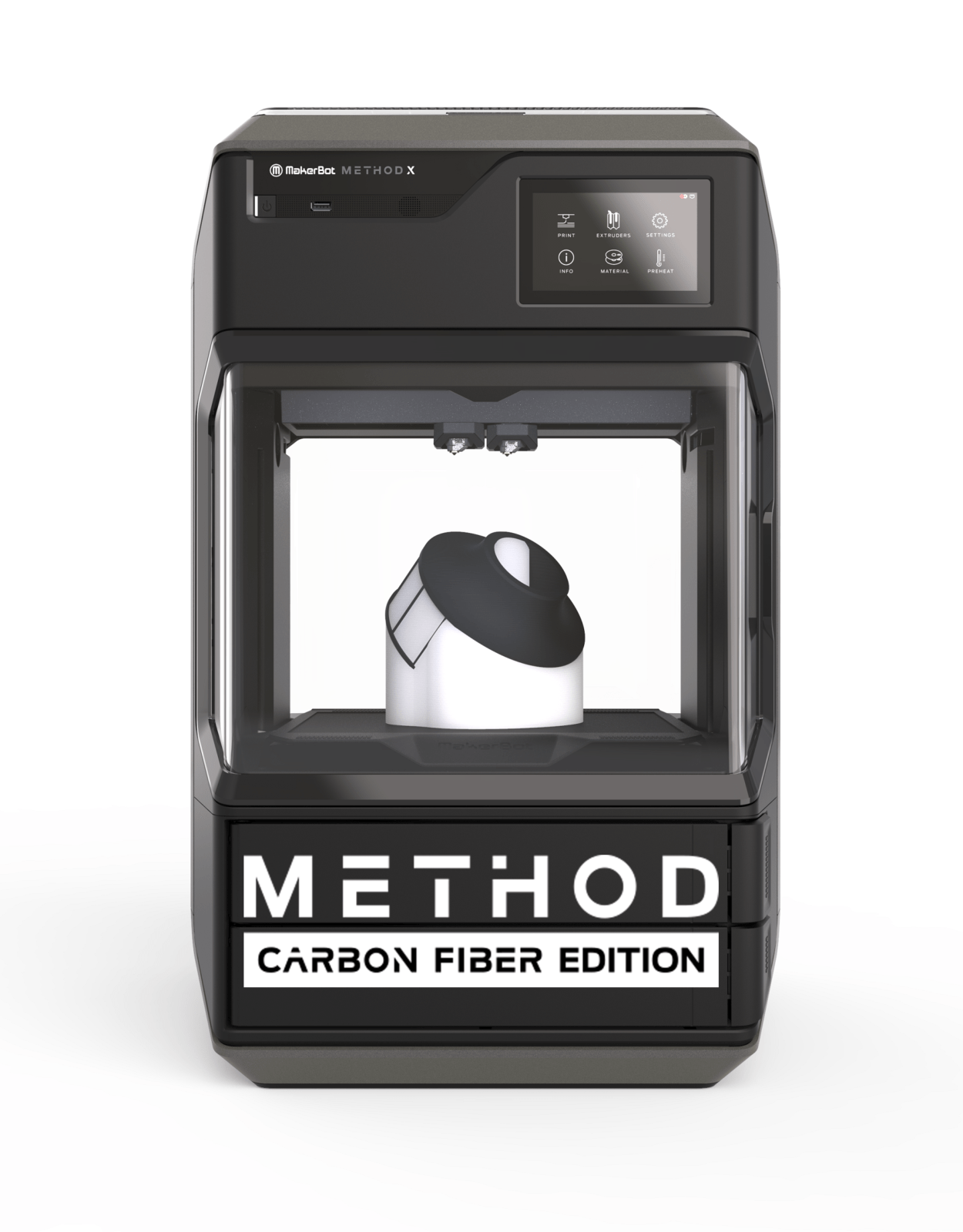 MakerBot Method X 3D Printer Carbon Fiber Edition