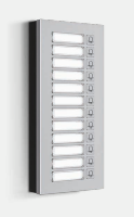 Extension Keypad 12 Nameplates Flush Mount Installation