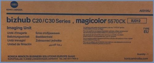 Konica Minolta Bizhub C20/C20P IU312 Yellow Drum