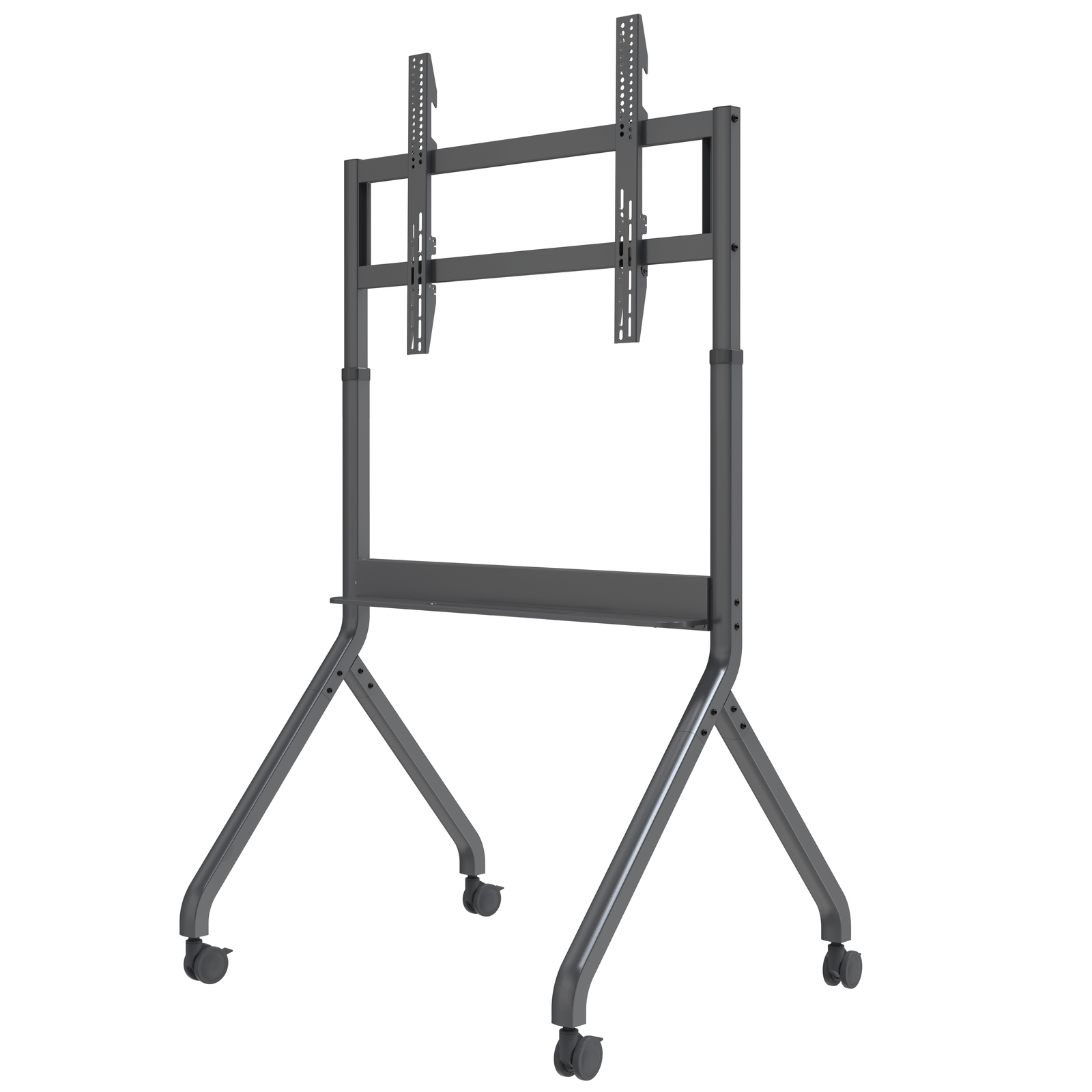 North Bayou Heavy Duty Electric Height Adjust Tv Trolley 60" - 100" 90KG