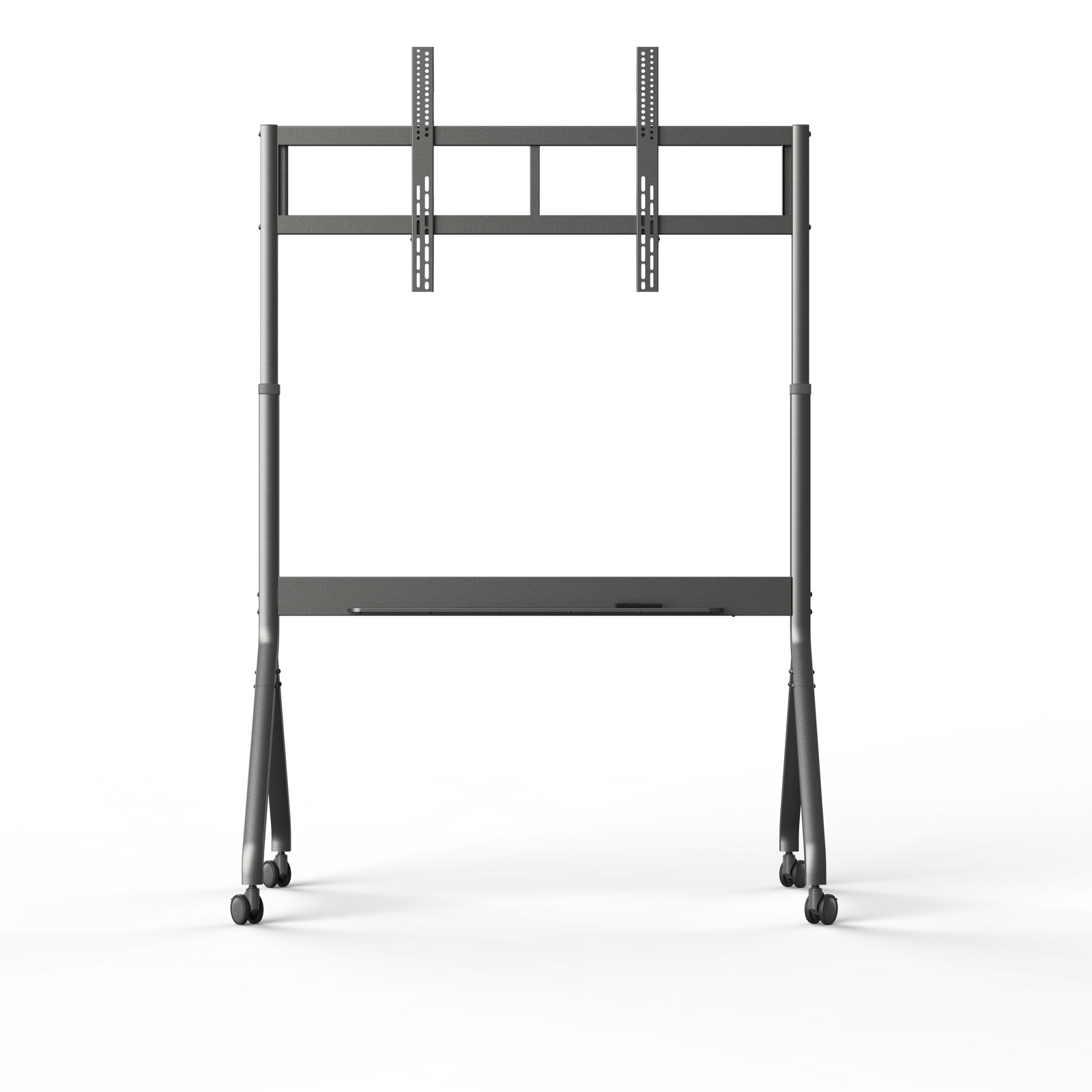 North Bayou Heavy Duty Electric Height Adjust Tv Trolley 80" - 110" 90KG