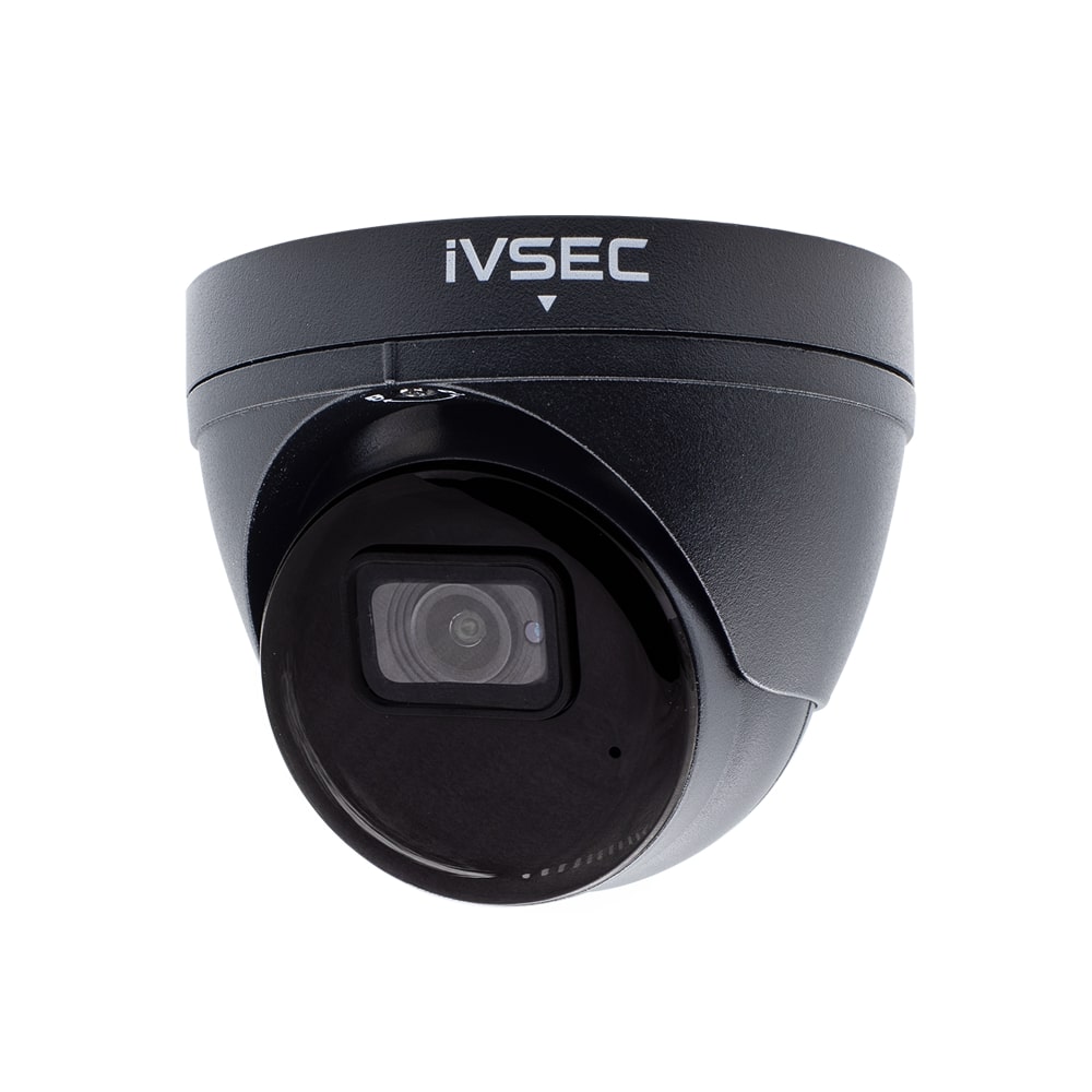 Ivsec Turret IP Camera 5MP 2.8MM Fixed Lens 20FPS POE IP66 30M Ir Pir Mic Wdr