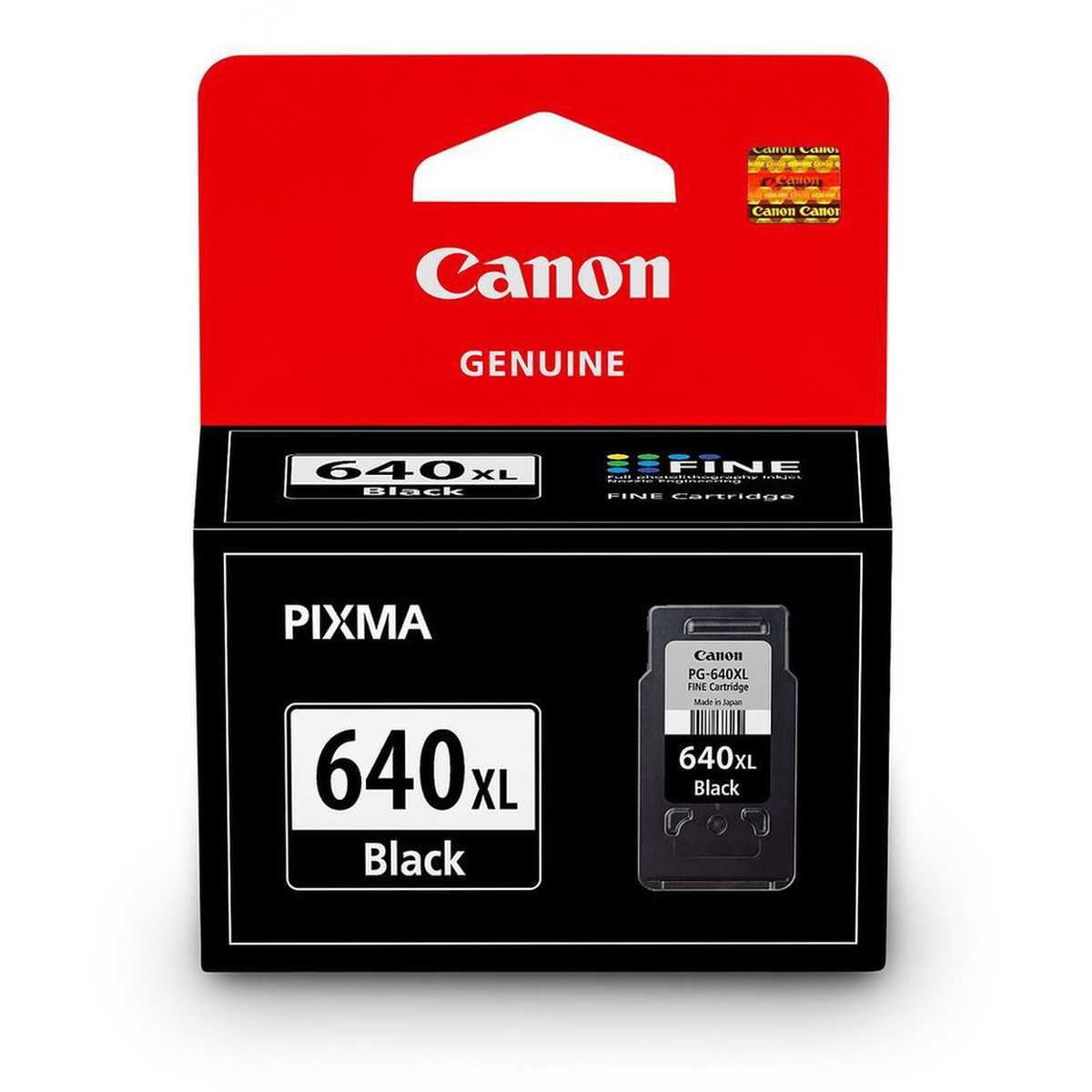 PG640XL Black Fine Cartridge for MG2160 MG3160 MG4160