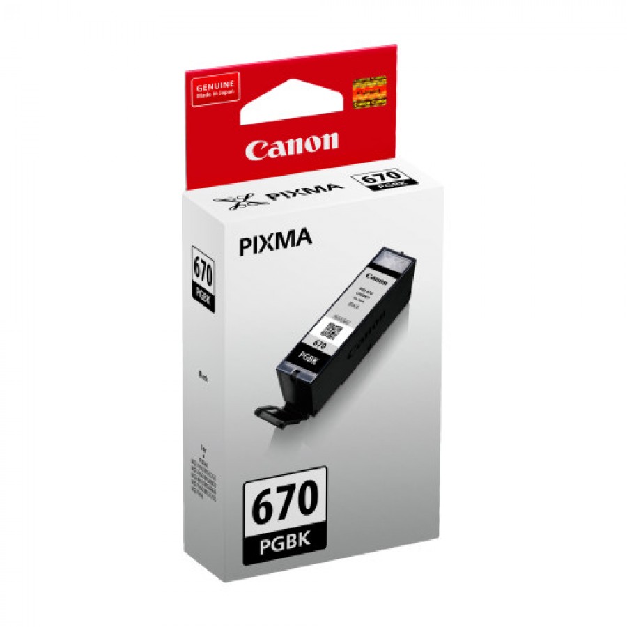 Canon PGI670BK Pigment Black Ink Tank for MG5760BK MG6860 MG7760