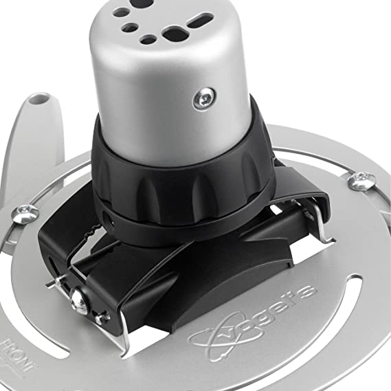 Vogels Projector Mounts - Flat Small Silver Support - Turn & Tilt (15KG)