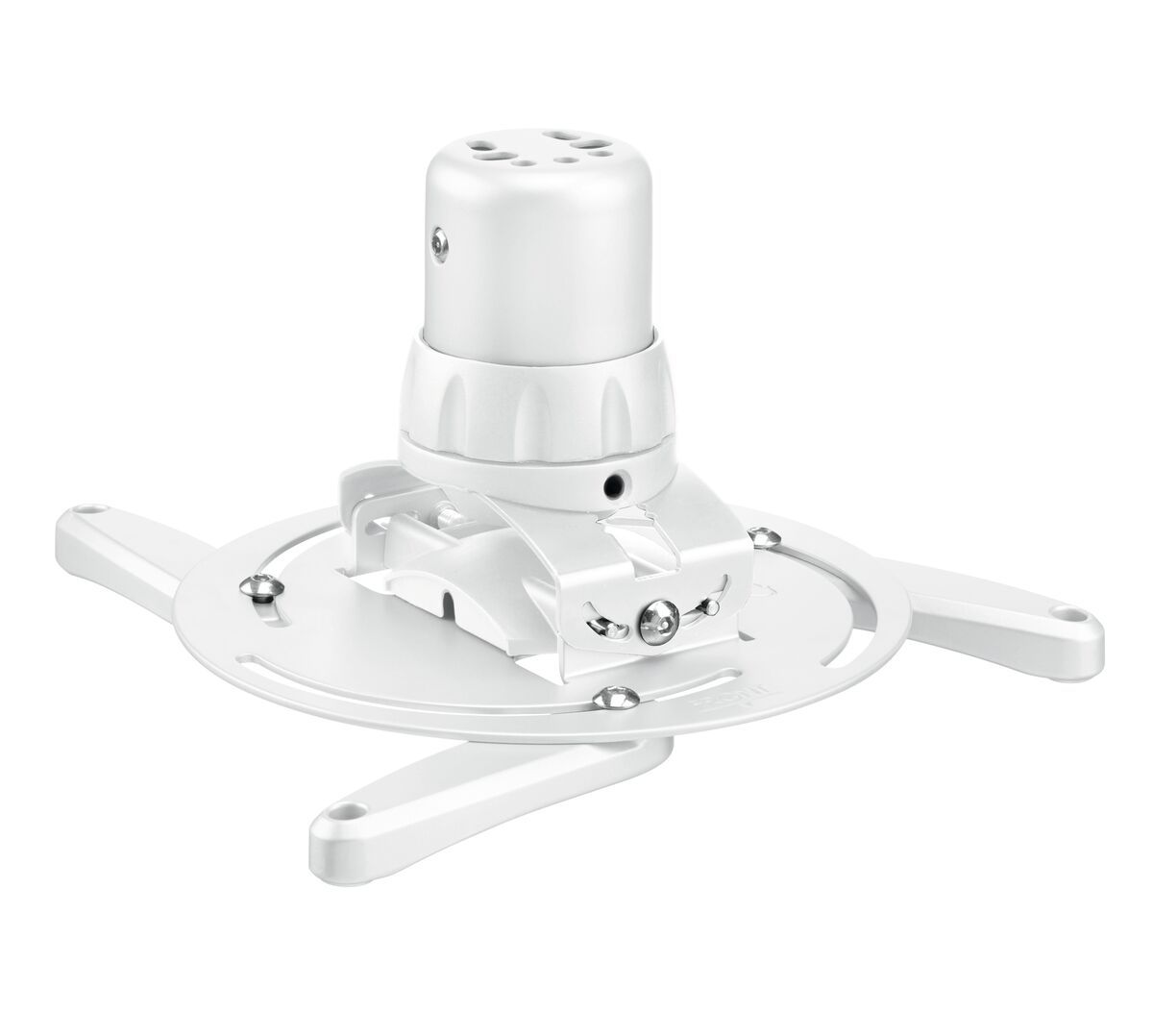 Vogels Projector Mounts - Flat Small White Support - Turn & Tilt (15KG)