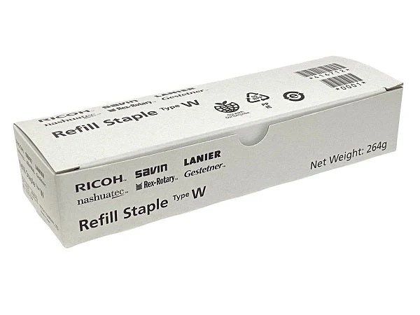 Staple Refill Type W 8 000 Page Yield for MPC4503 & MPC5503
