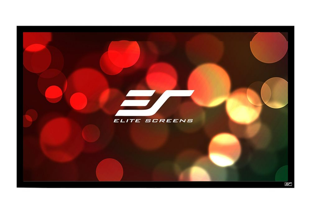 84" Fixed Frame 16:9 Projector Screen Cinegrey Black Backed - Ezframe