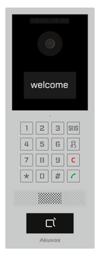 SIP Intercom with Keypad and Rf Card Reader