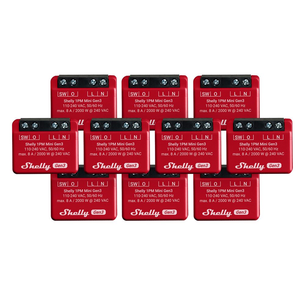 Shelly 1PM Mini GEN3 (Kits)