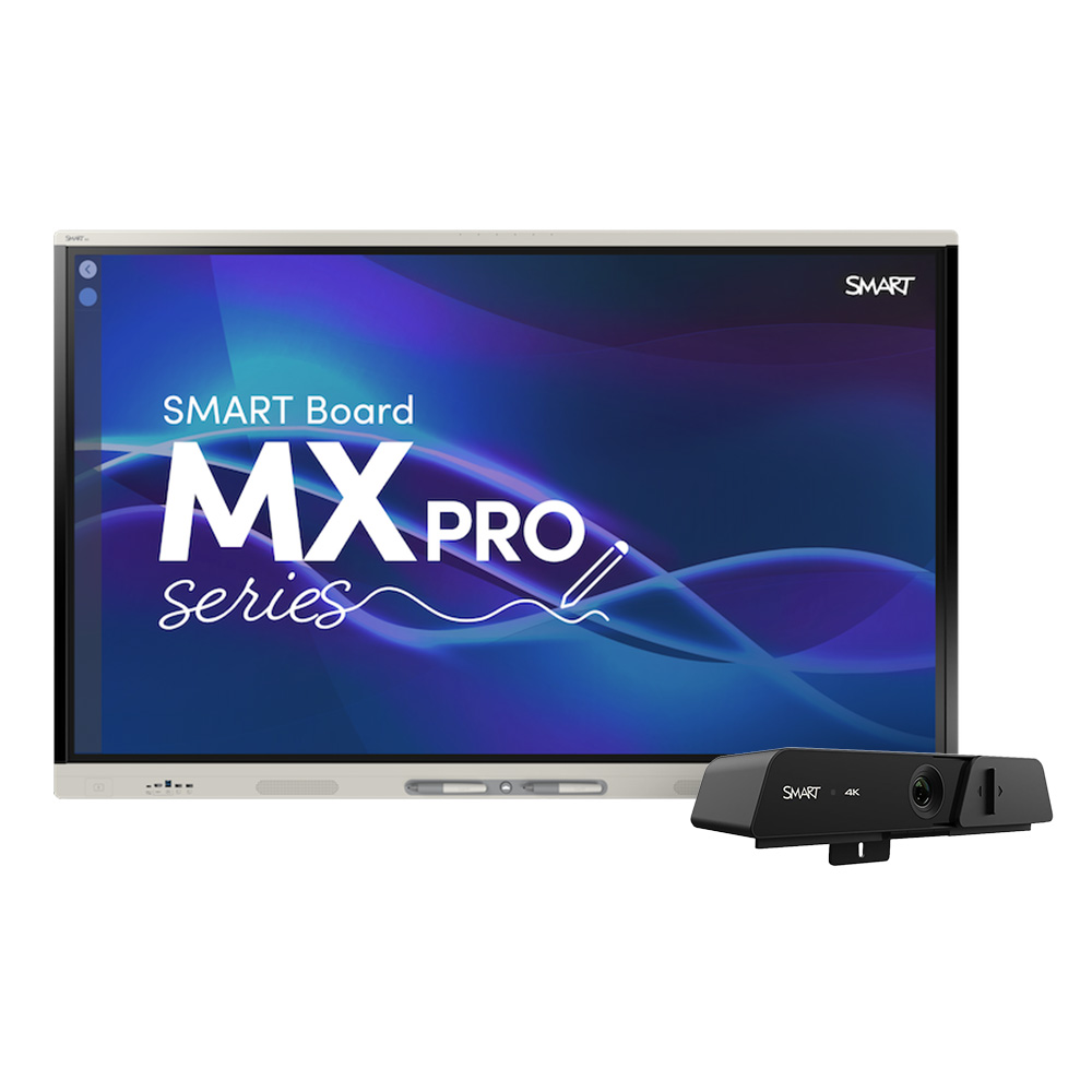 SMART Board MX055-V5 PRO IFP 5Y Assure Plus and SWC-120UHD Camera Bundle