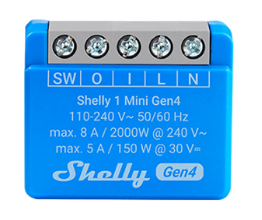 Shelly 1 Mini GEN4