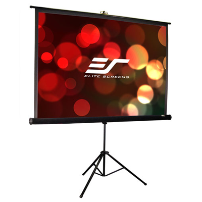 119" Tripod 1:1 Portable Projector Screen