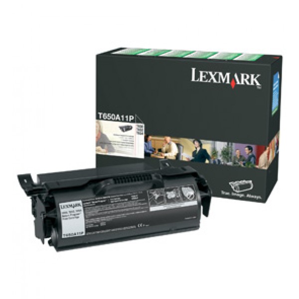Lexmark Return Programme Print Cartridge for T650 652 654 X651 656 & 658 Printer Series 7 000 Pages Yield Black