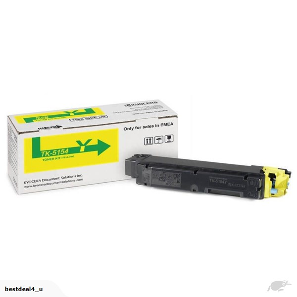 TK-5154Y Yellow Toner for M6535CIDN/P6035CDN - 10K