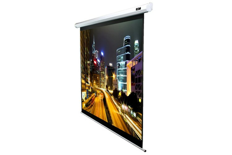 92" Motorised 4:3 Projector Screen Ir & Rf Control RJ45 12V Trigger & Switch VMAX2