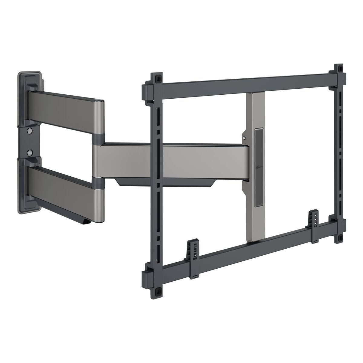 TVM5645 Large Grey Full Motion Wall Mount 40-77 Inch Max 45KG Pivot to 180