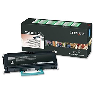 X264H11G Black Prebate Toner Yield 9000 Pages for X264 X363 X364