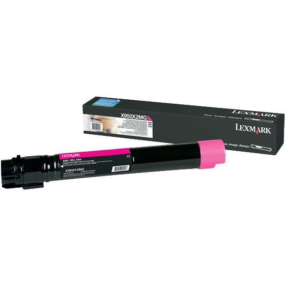 Lexmark Toner Cartridge for X950 X952 & X954 Printer Series 22 000 Pages Yield Magenta