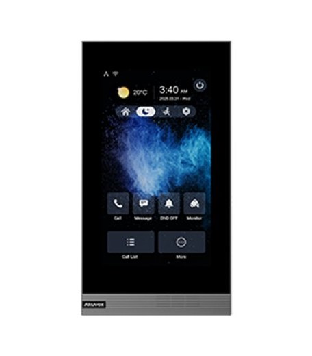 7" SIP Indoor Monitor in Grey (Linux Version) Vertical