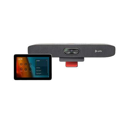 Poly Studio Small Room Kit for Ms Teams: Studio R30 USB Vide O Bar with GC8 (Abg)