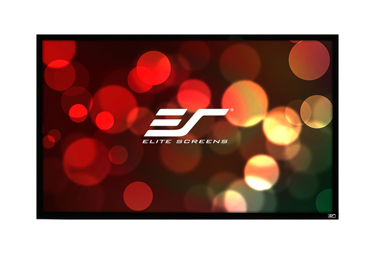 Custom Order - 200" Fixed Frame 16:9 Projector Screen Ezframe Acoustic 4K (Indent)