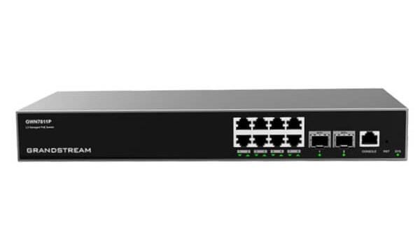Enterprise Layer 3 Managed POE Network Switch 8 X Gige 2 X Sfp+
