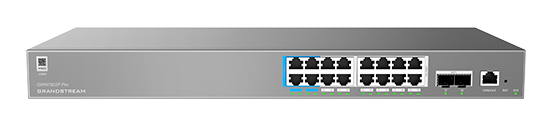 Enterprise Layer 2+ Managed POE Network Switch 16 X Gige 2 X Sfp+ 250 Watt POE++