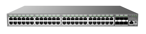 Enterprise Layer 2+ Managed POE Network Switch 48 X Gige 6 X Sfp+ 400 Watt POE+