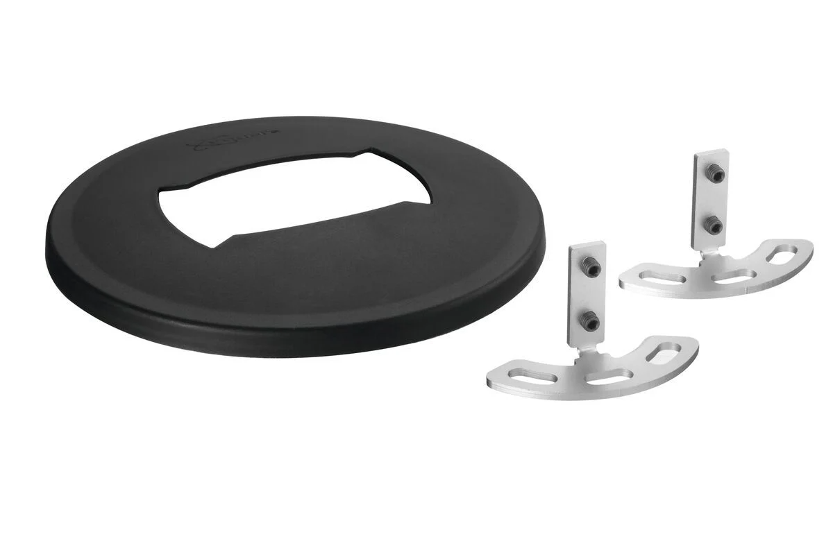 Vogels Pfa 9103 CONNECT-IT Large Floor Plate for Puc 25 - Black