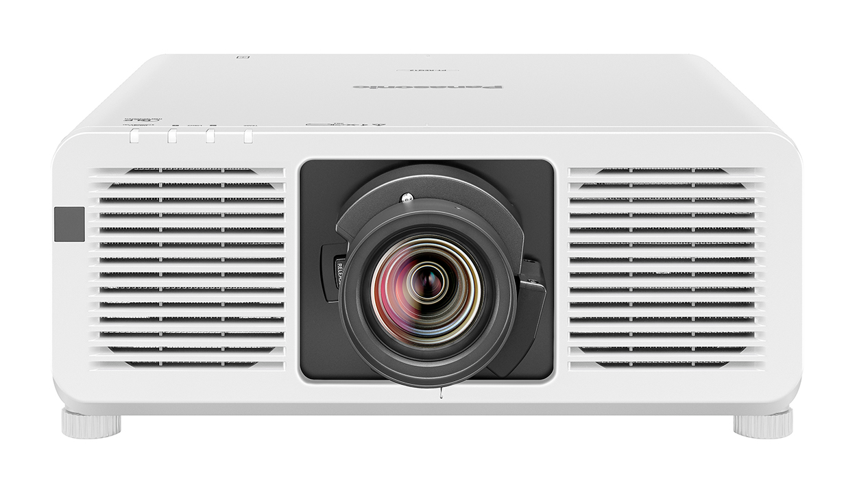 Panasonic PT-REQ80WE 8000 Lumens 1DLP 4K 10000:1 Contrast - White with Std Lens