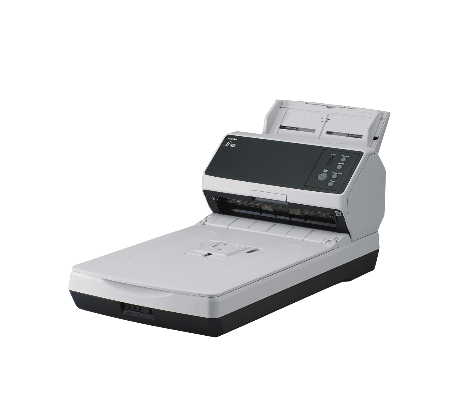 Ricoh FI-8250 A4 50PPM USB 3.2 Duplex Document Scanner + Flatbed 1YR Rtb