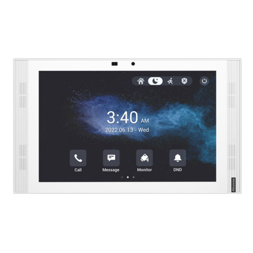 10.1" SIP Indoor Unit with WI-FI and Camera in White (Android 12 Version)