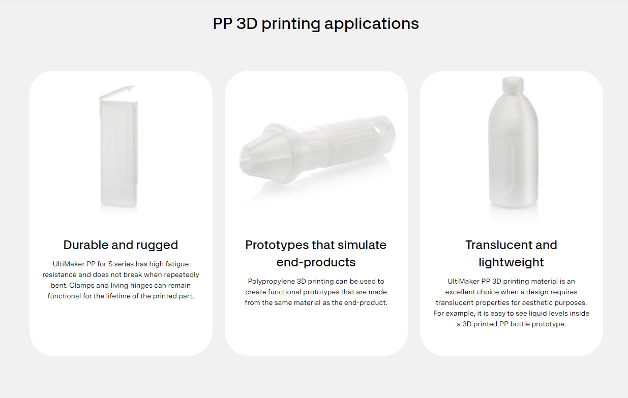 A collage of several white plastic productsDescription automatically generated