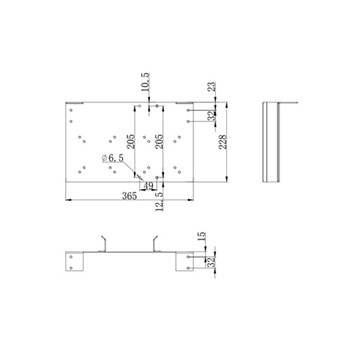 North Bayou - NB-TW100PBMOUNT